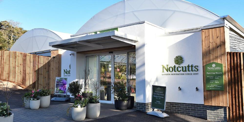 Visit to Notcutts with Nick Burrows