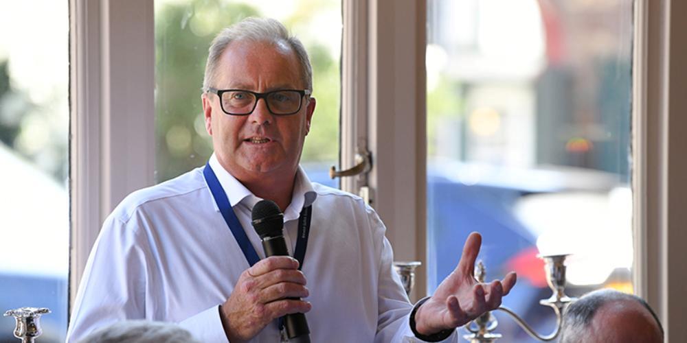 Lunch with Richard Vass